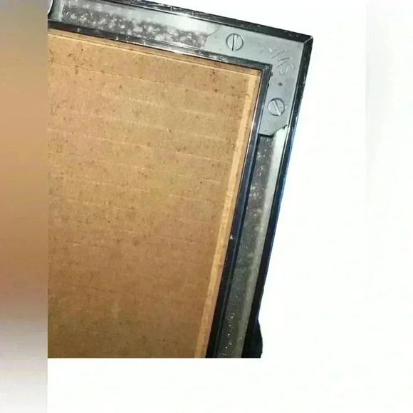 Vintage Rare  Boho Needlepoint  Canvas Framed Sports  LARGE 23•5 × 8.75 - Picture 7 of 10